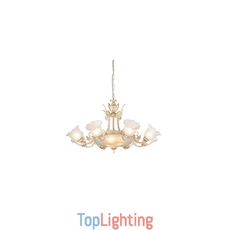 Traditional Classic Painting Feature for Mini Style Metal Chandelier