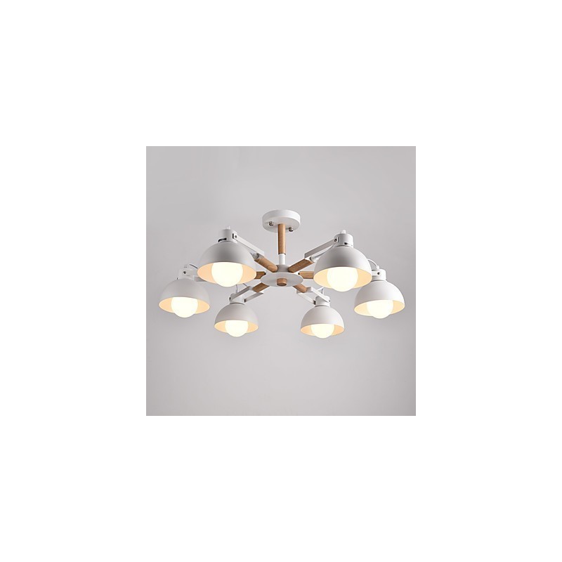 Traditional Classic Rustic Lodge Vintage Retro Painting Feature for Mini Style Metal Chandelier