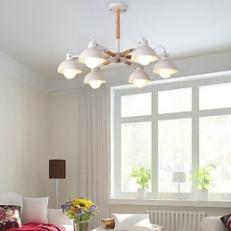 Traditional Classic Rustic Lodge Vintage Retro Painting Feature for Mini Style Metal Chandelier