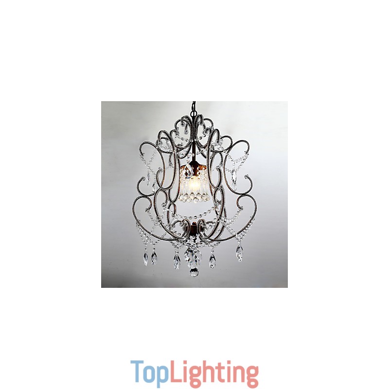 Modern Chandelier Design Vintage Chandelier Loft Crystal Light Fixture Lustre Hanging Lamp
