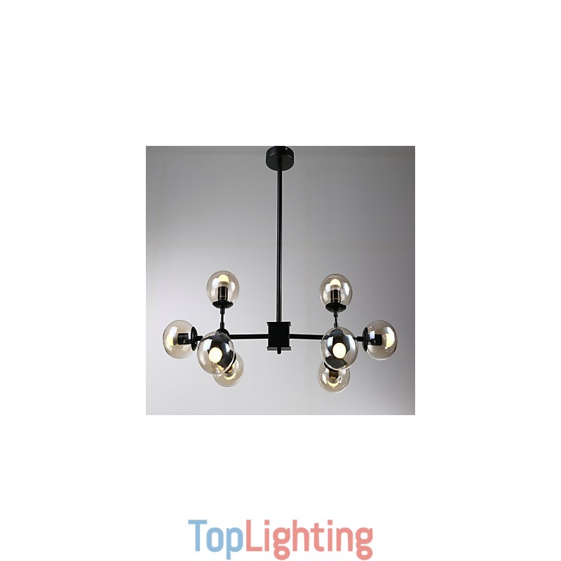 Traditional Classic Retro Painting Feature for Mini Style Metal Chandelier