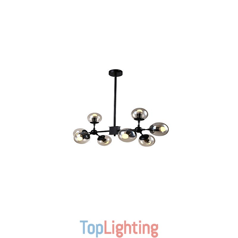 Traditional Classic Retro Painting Feature for Mini Style Metal Chandelier
