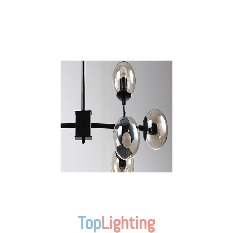 Traditional Classic Retro Painting Feature for Mini Style Metal Chandelier
