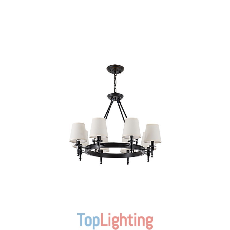 8 Lights Flush Mounted Fixture Chandelier One Light Two Style Modern Contemporary Traditional Classic Rustic Painting