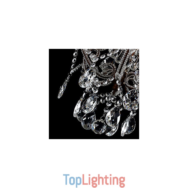 Modern Chandelier Design Vintage Chandelier Loft Crystal Light Fixture Lustre Hanging Lamp
