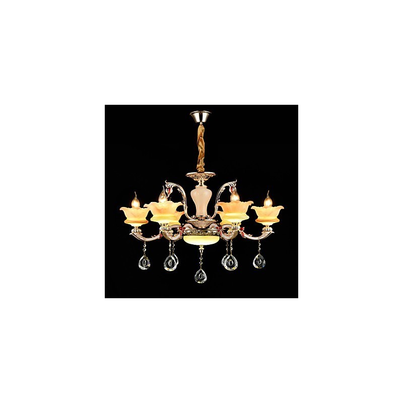 Modern Contemporary Traditional Classic Zinc Alloy Feature for Crystal Mini Style Metal Pendant Light