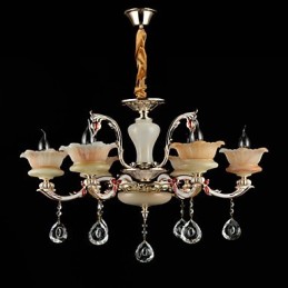 Modern Contemporary Traditional Classic Zinc Alloy Feature for Crystal Mini Style Metal Pendant Light