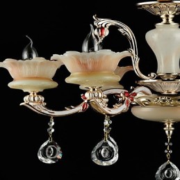 Modern Contemporary Traditional Classic Zinc Alloy Feature for Crystal Mini Style Metal Pendant Light