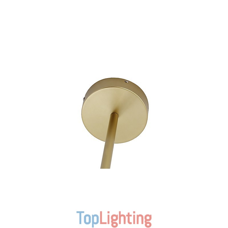 Ten Light Post Modern Europe Style Modo Metal Glass Pendant Lamp the Foyer Decorate Industrial Chandelier Lamp