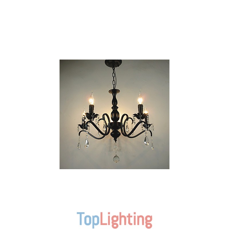 Novelty Lightings European Style Wrought Iron Lamp Originality Individuality Decoration Candle Lamp Chandelier