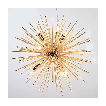 Retro Imitation Copper Creative line 10 Lights Retro Imitation Copper Creative line 10 Lights