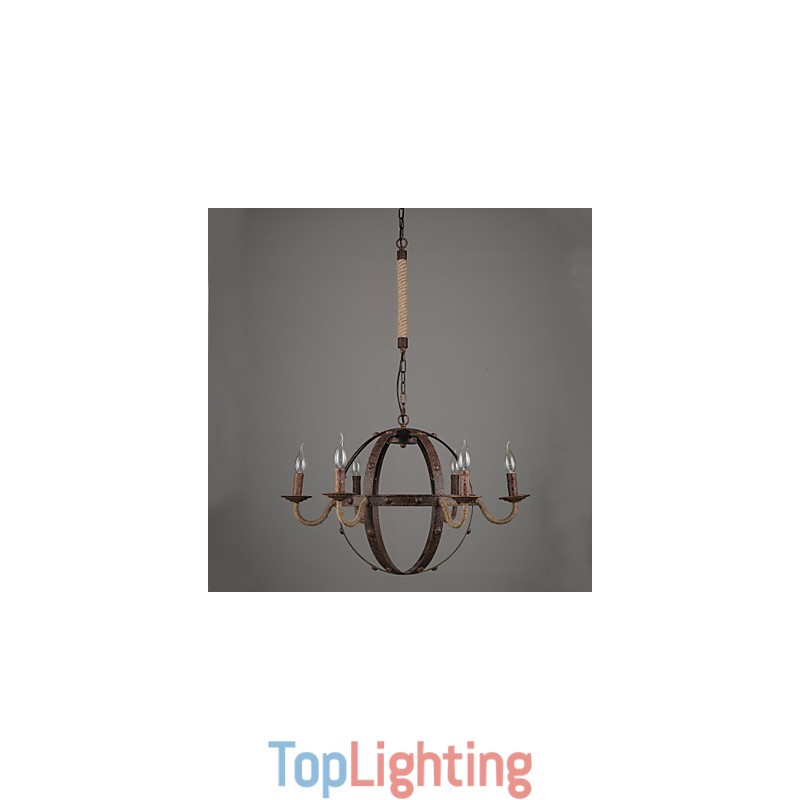 Chandelier Vintage Metal