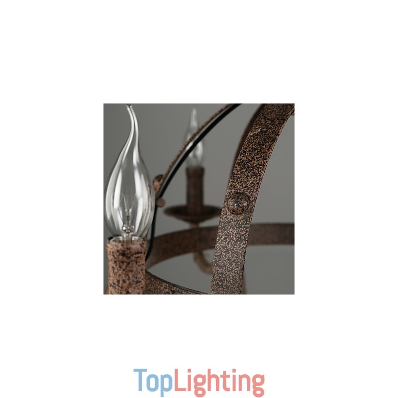 Chandelier Vintage Metal