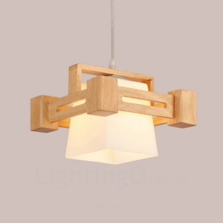 1 Light Wood Modern Contemporary Nordic style Pendant Light with Fabric Shade 1 Light Wood Modern Contemporary Nordic style Pendant Light with Fabric Shade
