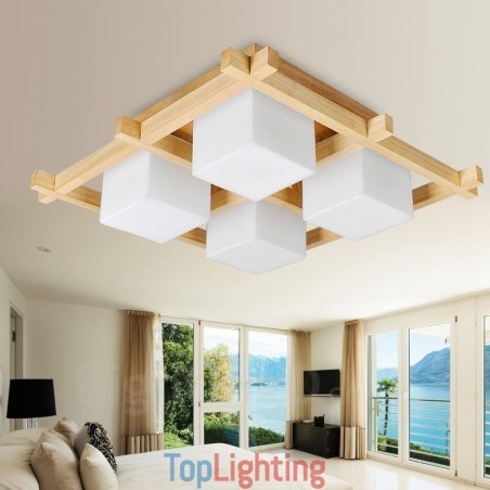 4 Light Modern Contemporary Nordic style Flush Mount Ceiling Lights with Glass Shade 4 Light Modern Contemporary Nordic style Flush Mount Ceiling Lights with Glass Shade
