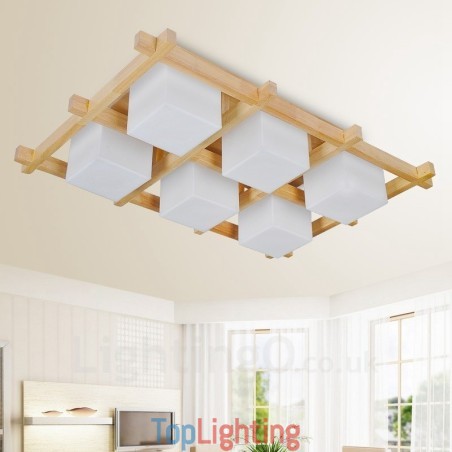 6 Light Modern Contemporary Nordic style Flush Mount Ceiling Lights with Glass Shade 6 Light Modern Contemporary Nordic style Flush Mount Ceiling Lights with Glass Shade