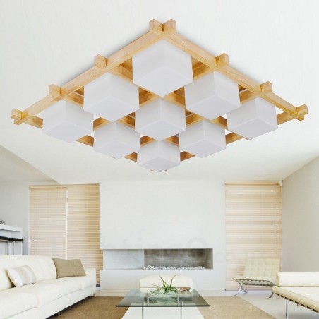 9 Light Modern Contemporary Nordic style Flush Mount Ceiling Lights with Glass Shade 9 Light Modern Contemporary Nordic style Flush Mount Ceiling Lights with Glass Shade