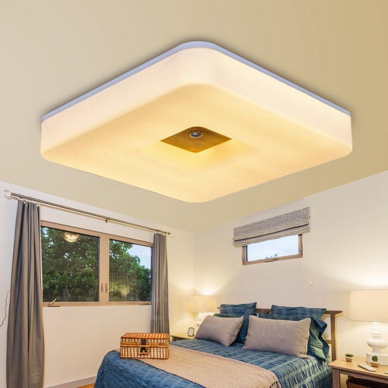 Modern Contemporary Nordic style Flush Mount Ceiling Lights with Acrylic Shade