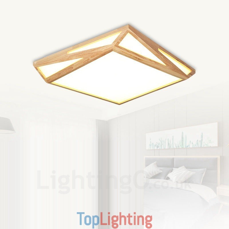 Modern Contemporary Nordic style Flush Mount Ceiling Lights with Acrylic Shade