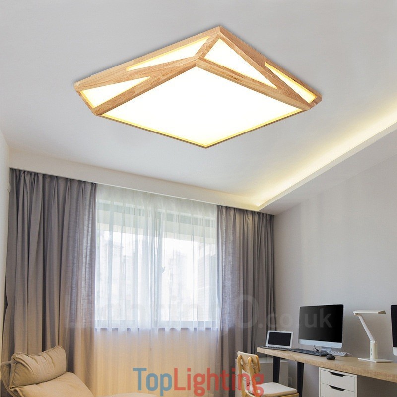 Modern Contemporary Nordic style Flush Mount Ceiling Lights with Acrylic Shade