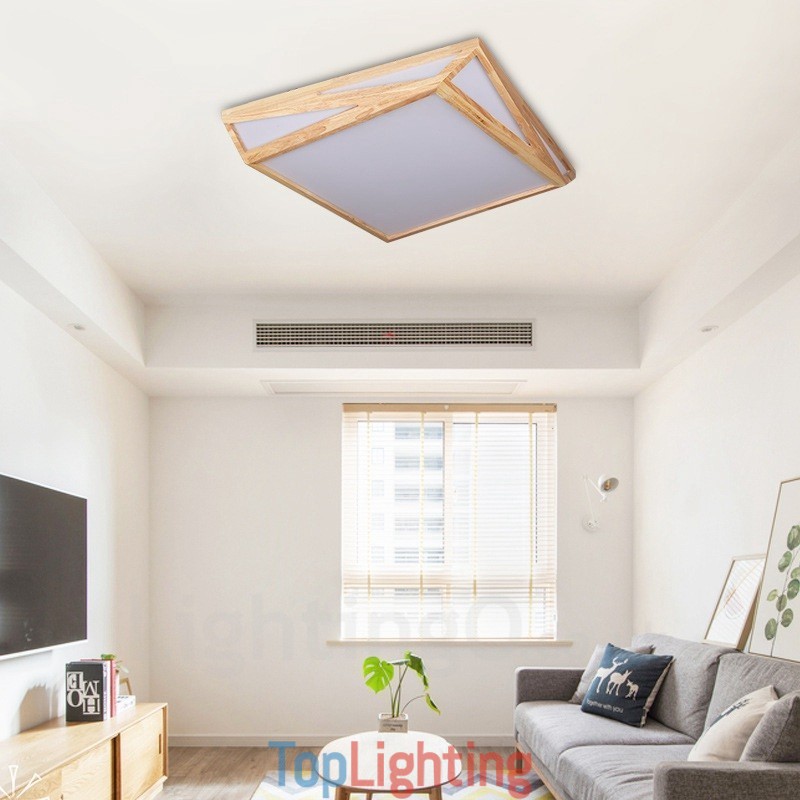 Modern Contemporary Nordic style Flush Mount Ceiling Lights with Acrylic Shade
