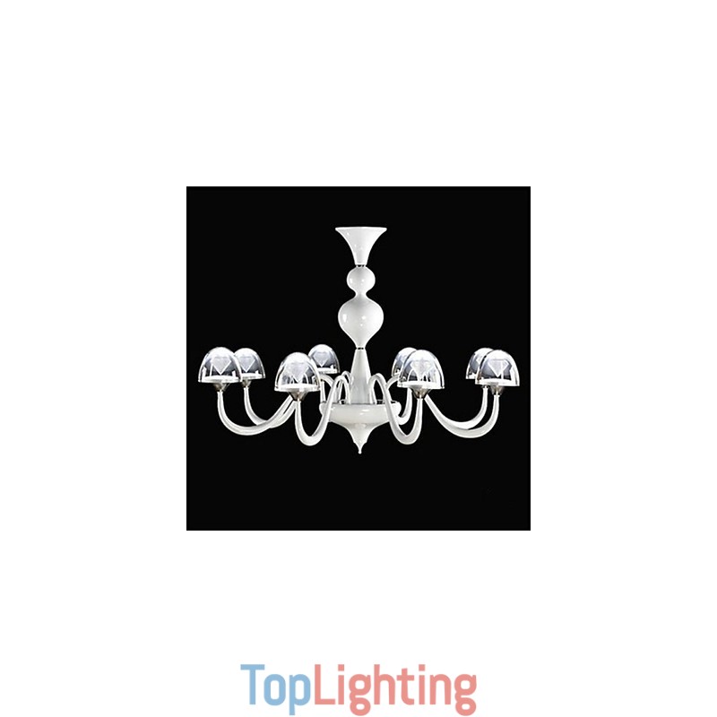 Modern Minimalist Creative Crystal Mushroom Pendant 8