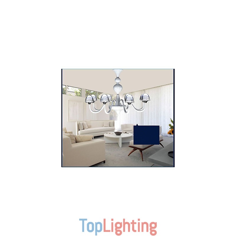 Modern Minimalist Creative Crystal Mushroom Pendant 8