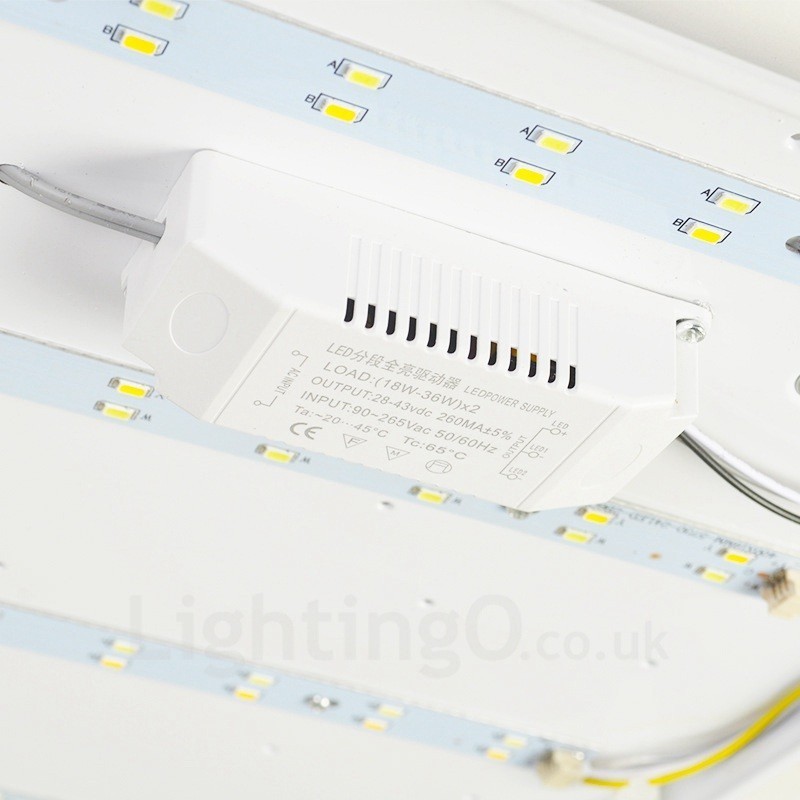 Modern Contemporary Flush Mount Ceiling Lights with Acrylic Shade