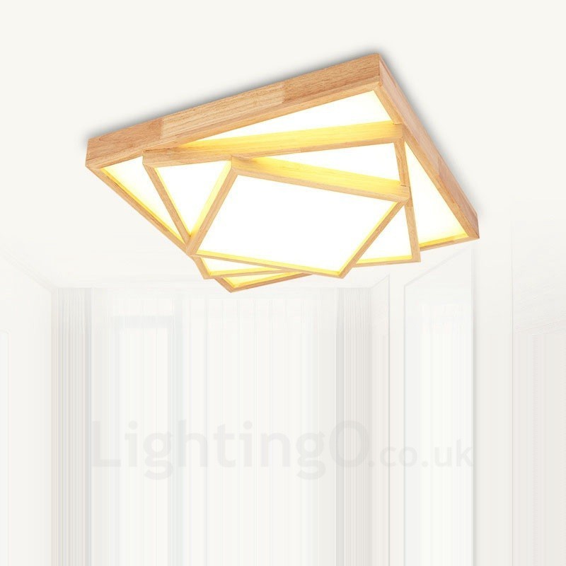 Modern Contemporary Nordic style Flush Mount Ceiling Lights with Acrylic Shade