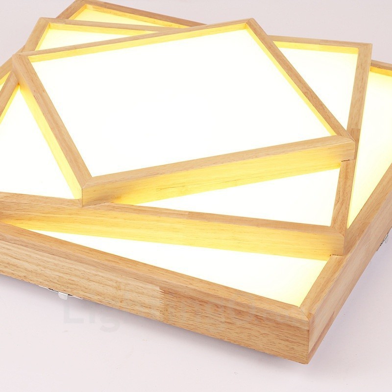 Modern Contemporary Nordic style Flush Mount Ceiling Lights with Acrylic Shade