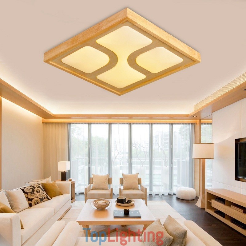 Modern Contemporary Flush Mount Ceiling Lights with Acrylic Shade