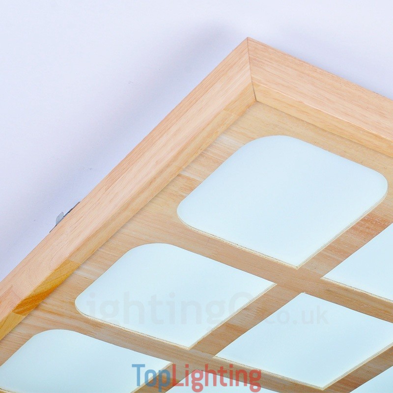 Modern Contemporary Flush Mount Ceiling Lights with Acrylic Shade