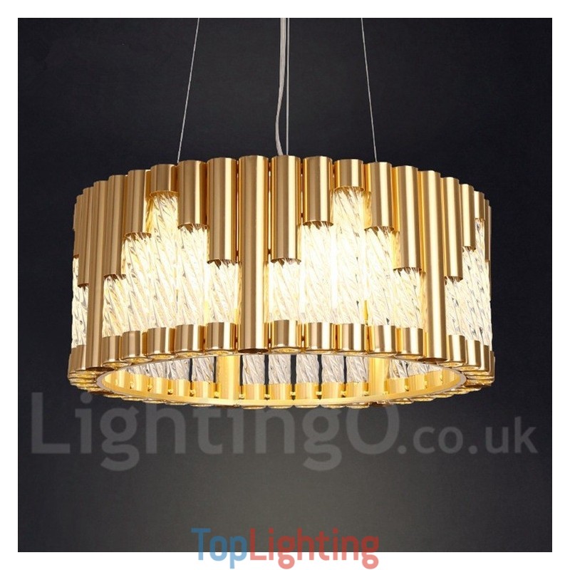 Modern Contemporary Ceiling Lights Copper Plating Pendant Light