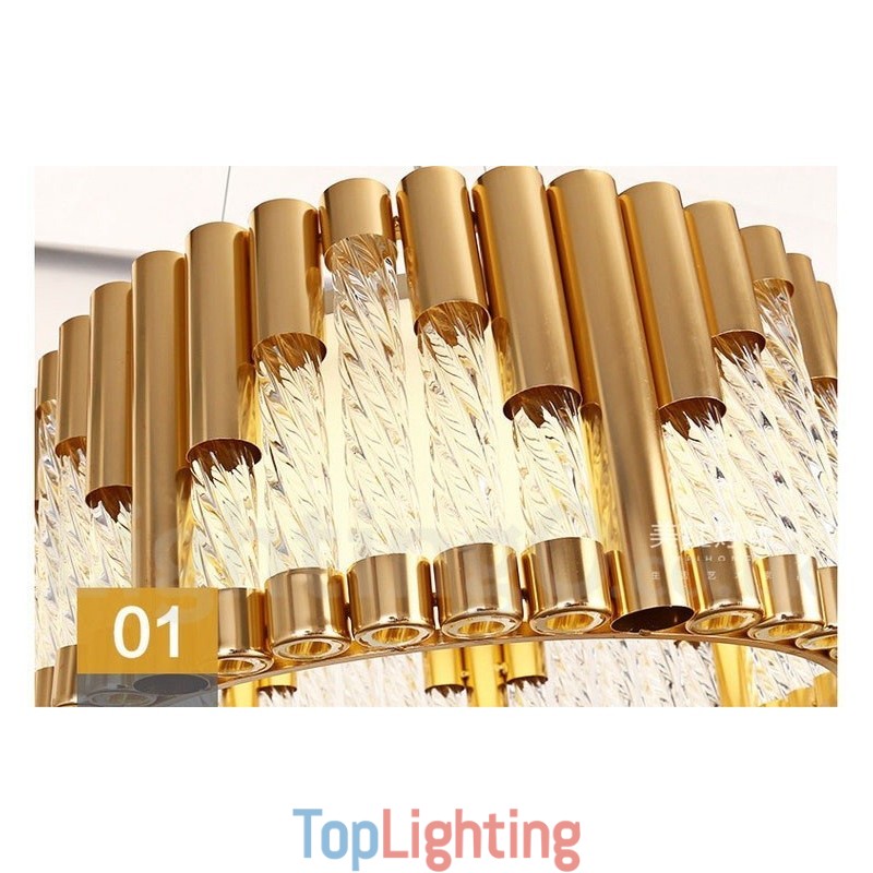 Modern Contemporary Ceiling Lights Copper Plating Pendant Light