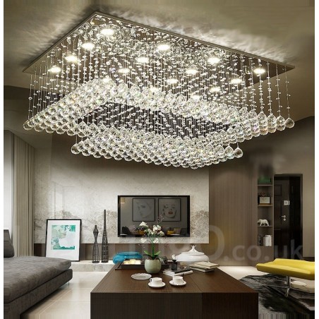 Modern Crystal Ceiling Pendant Light Indoor Chandelier Lighting Lamps Fixtures Modern Crystal Ceiling Pendant Light Indoor Chandelier Lighting Lamps Fixtures