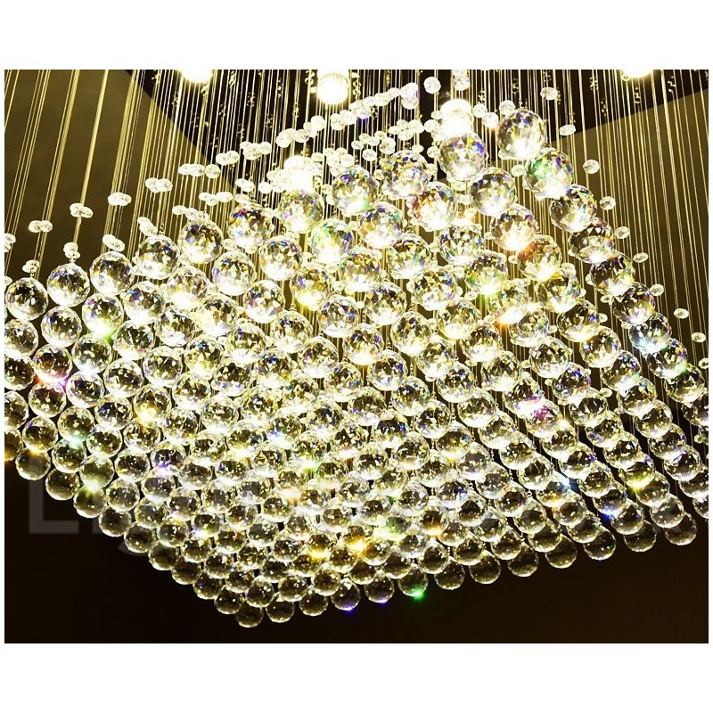 Modern Crystal Ceiling Pendant Light Indoor Chandelier Lighting Lamps Fixture