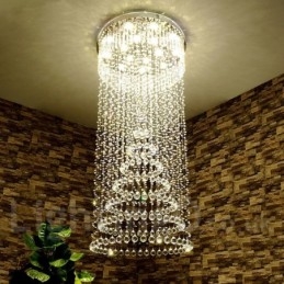 Modern Crystal Ceiling Pendant Light Indoor Chandelier Lighting Lamps Fixtures