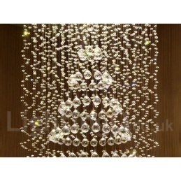 Modern Crystal Ceiling Pendant Light Indoor Chandelier Lighting Lamps Fixtures