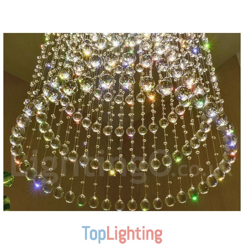 Modern Crystal Ceiling Pendant Light Indoor Chandelier Lighting Lamps Fixtures