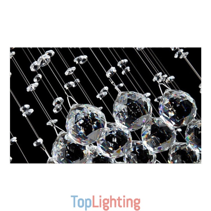 Extra Length 5 Meter Modern Crystal Ceiling Pendant Light Indoor Chandelier Lighting Lamps Fixtures