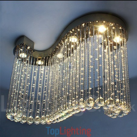 6 Lights Modern Crystal Ceiling Pendant Light Indoor Chandelier Lighting Lamps Fixtures 6 Lights Modern Crystal Ceiling Pendant Light Indoor Chandelier Lighting Lamps Fixtures