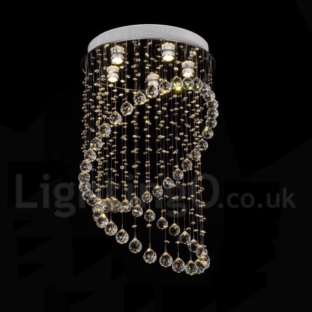 5 Lights Modern Crystal Ceiling Pendant Light Indoor Chandelier Lighting Lamps Fixtures 5 Lights Modern Crystal Ceiling Pendant Light Indoor Chandelier Lighting Lamps Fixtures