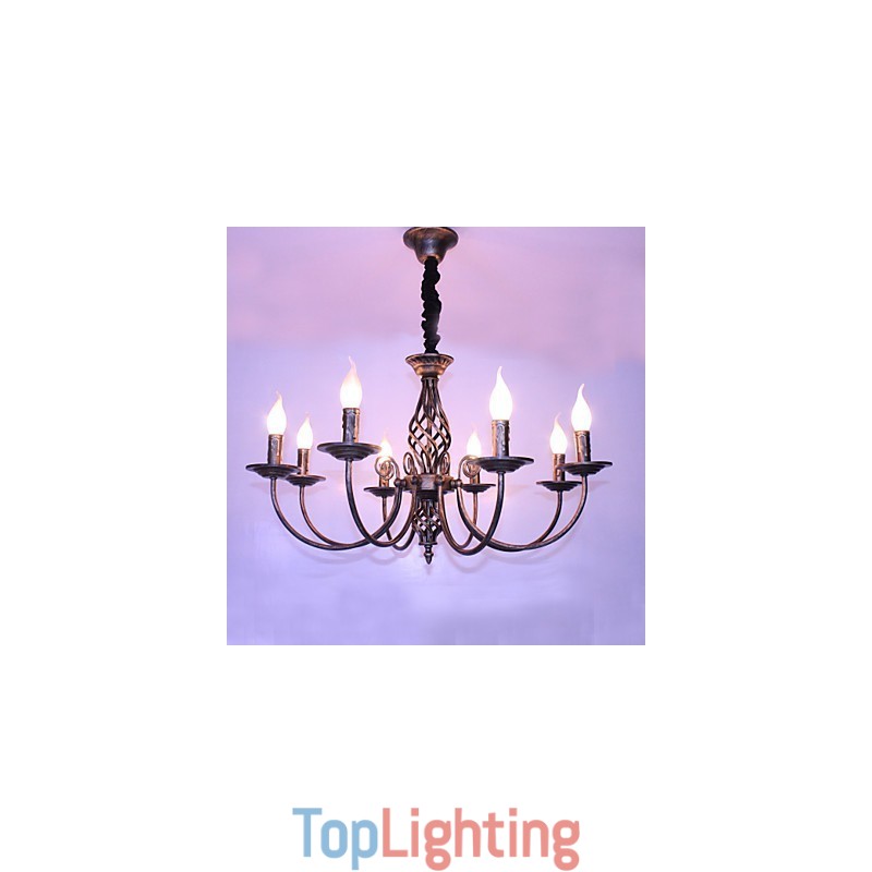 Retro Designers Candle Style Others Metal Chandelier