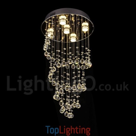 5 Lights Modern Crystal Ceiling Pendant Light Indoor Chandelier Lighting Lamps Fixtures 5 Lights Modern Crystal Ceiling Pendant Light Indoor Chandelier Lighting Lamps Fixtures