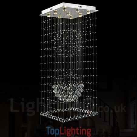 9 Lights Modern Crystal Ceiling Pendant Light Indoor Chandelier Lighting Lamps Fixtures 9 Lights Modern Crystal Ceiling Pendant Light Indoor Chandelier Lighting Lamps Fixtures