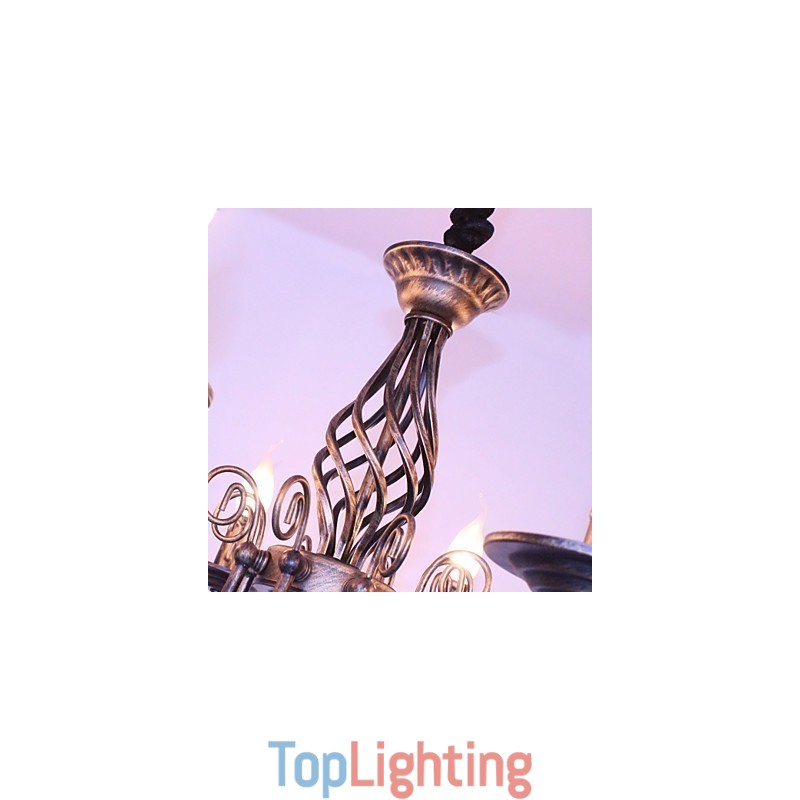 Retro Designers Candle Style Others Metal Chandelier