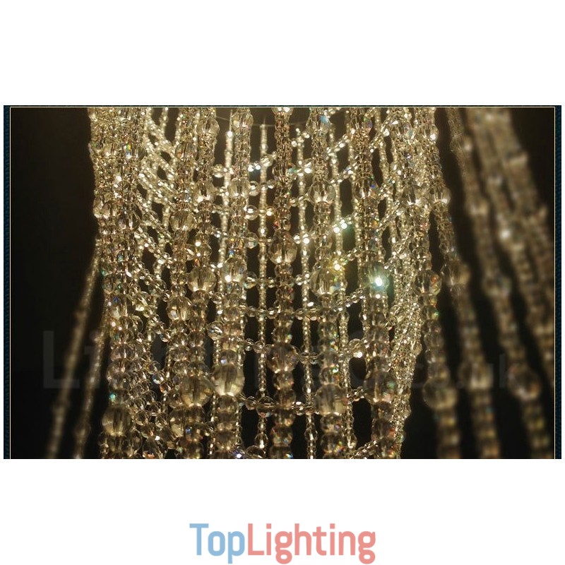 9 Lights Modern Crystal Ceiling Pendant Light Indoor Chandelier Lighting Lamps Fixtures