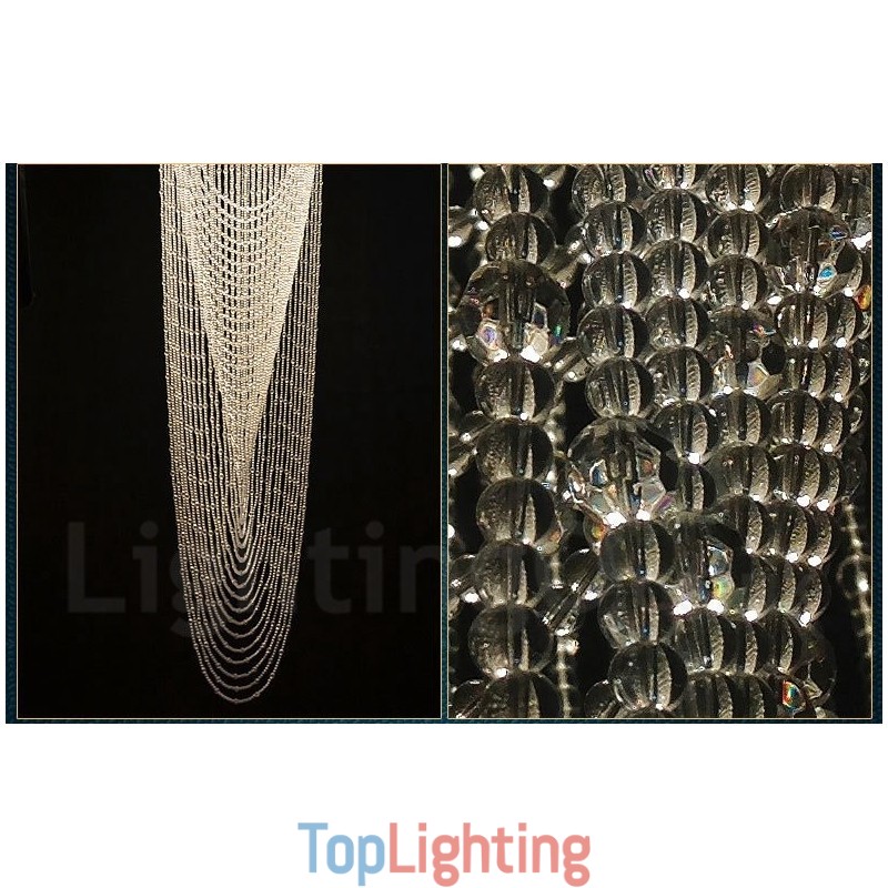9 Lights Modern Crystal Ceiling Pendant Light Indoor Chandelier Lighting Lamps Fixtures