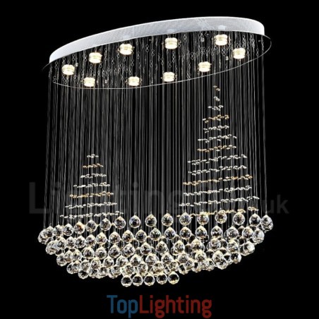 10 Lights Modern K9 Crystal Ceiling Pendant Light Indoor Chandelier Lighting Lamps Fixtures 10 Lights Modern K9 Crystal Ceiling Pendant Light Indoor Chandelier Lighting Lamps Fixtures