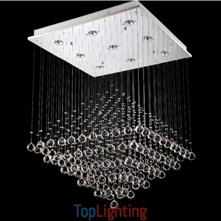 9 Lights Modern K9 Crystal Ceiling Pendant Light Indoor Chandelier Lighting Lamps Fixtures 9 Lights Modern K9 Crystal Ceiling Pendant Light Indoor Chandelier Lighting Lamps Fixtures